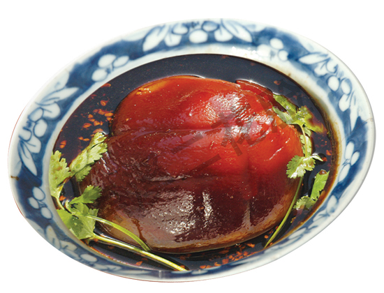 二花脸红烧蹄髈